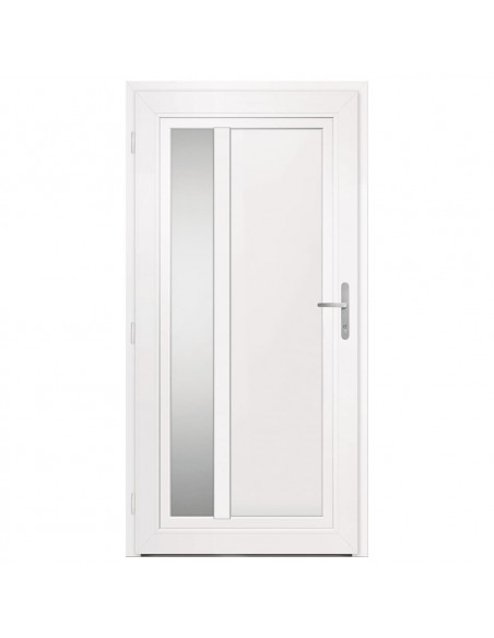 Porta Ingresso Bianca 98x200 cm in PVC