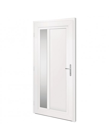 Porta Ingresso Bianca 108x208 cm in PVC