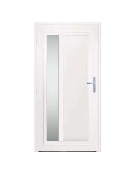 Porta Ingresso Bianca 108x208 cm in PVC