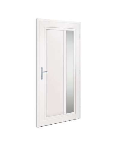 Porta Ingresso Antracite 108x208 cm in PVC