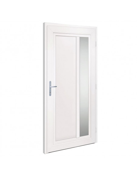 Porta Ingresso Antracite 108x208 cm in PVC