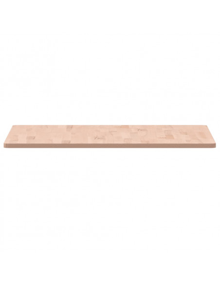 Piano per Tavolo 70x70x1,5 cm Quadrato Legno Massello di Faggio