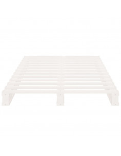 Giroletto Bianco 90x200 cm in Legno Massello di Pino 2