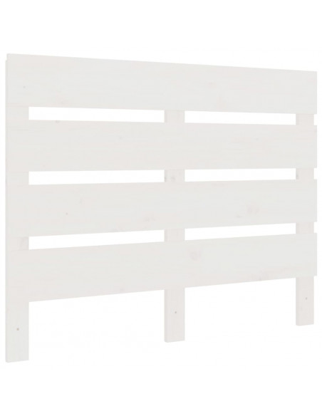 Giroletto Bianco 90x200 cm in Legno Massello di Pino