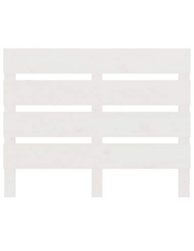 Giroletto Bianco 90x200 cm in Legno Massello di Pino