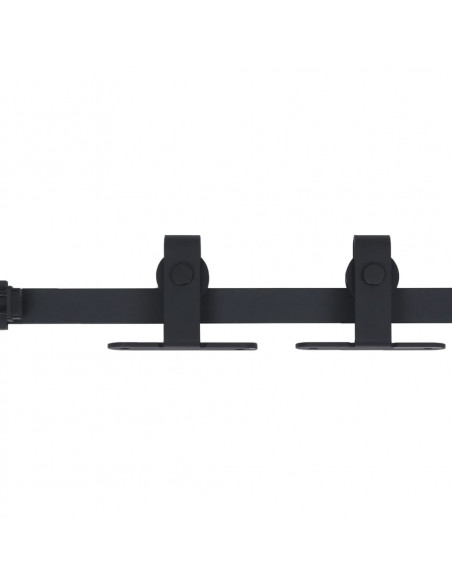 Kit Mini Anta Scorrevole Armadio in Acciaio al Carbonio 183 cm