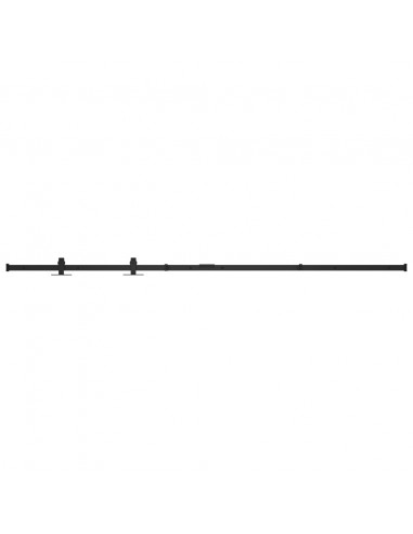 Kit Mini Anta Scorrevole Armadio in Acciaio al Carbonio 200 cm