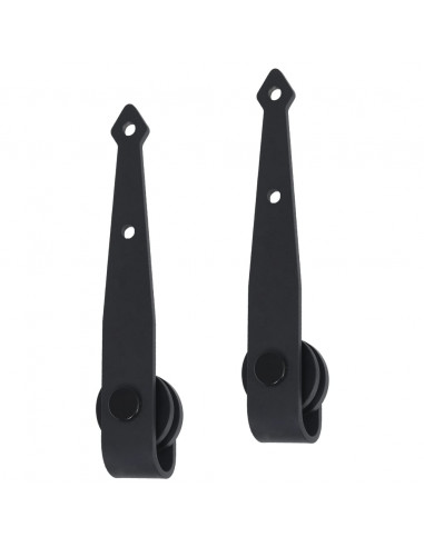 Kit Mini Anta Scorrevole Armadio in Acciaio al Carbonio 183 cm