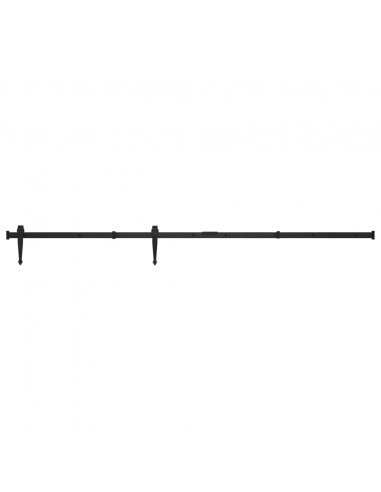 Kit Mini Anta Scorrevole Armadio in Acciaio al Carbonio 152 cm