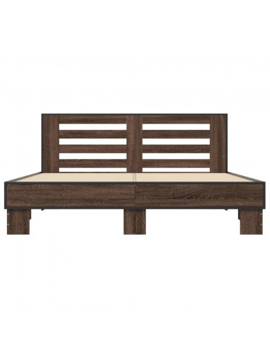 Giroletto Rovere Marrone 150x200cm in Legno Multistrato Metallo