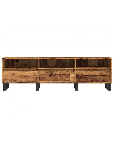 Mobile Porta TV Legno Antico 150x30x44,5 cm Legno Multistrato