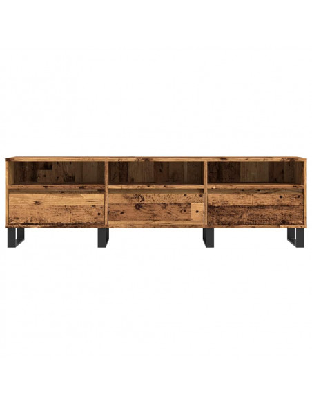 Mobile Porta TV Legno Antico 150x30x44,5 cm Legno Multistrato