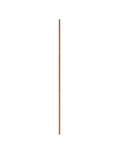 Porta del Granaio Marrone 80x208 cm in Legno Massello di Pino