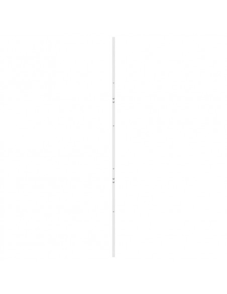 Porta del Granaio Bianca 100x208 cm in Legno Massello di Pino