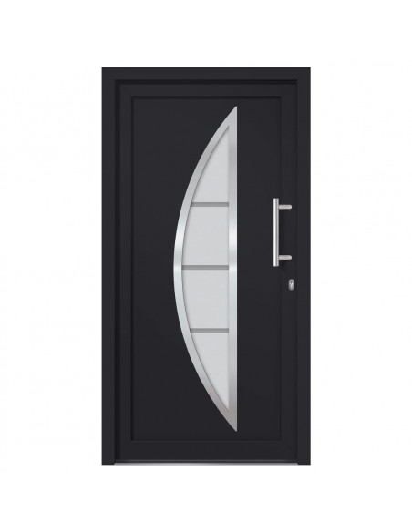 Porta di Ingresso Antracite 98x208 cm