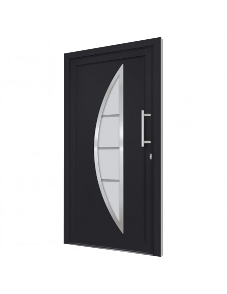 Porta di Ingresso Antracite 98x208 cm
