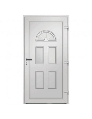 Porta di Ingresso Bianca 110x210 cm