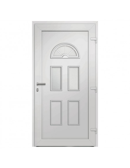 Porta di Ingresso Bianca 110x210 cm