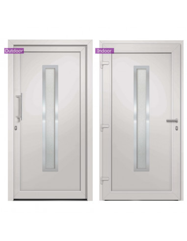 Porta di Ingresso Bianca 98x200 cm