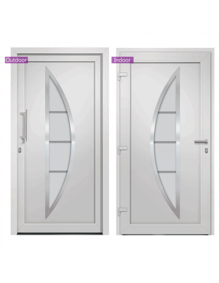 Porta di Ingresso Bianca 98x208 cm