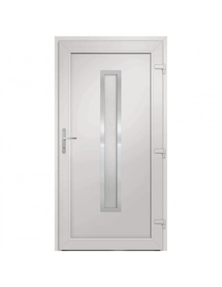 Porta Ingresso Antracite 108x200 cm in PVC