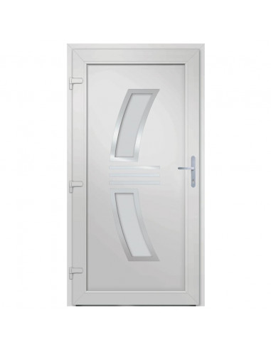 Porta Ingresso Antracite 98x208 cm in PVC