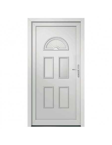 Porta Ingresso Bianca 110x210 cm in PVC
