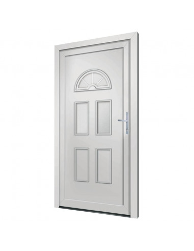 Porta Ingresso Bianca 110x210 cm in PVC
