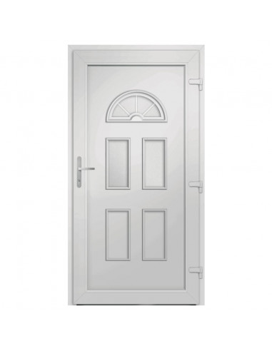 Porta Ingresso Bianca 110x210 cm in PVC