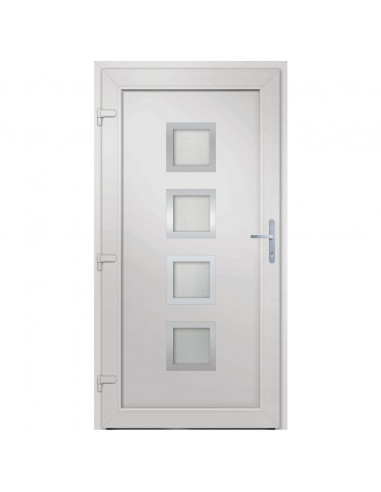 Porta Ingresso Bianca 98x190 cm in PVC