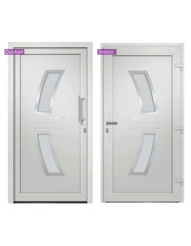 Porta di Ingresso Bianca 98x200 cm