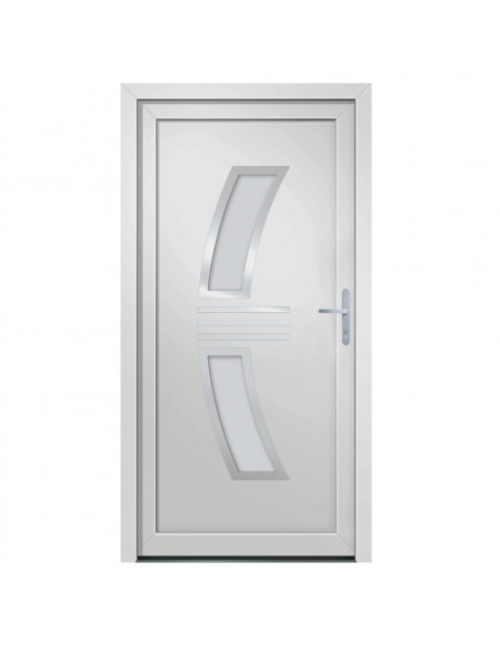 Porta Ingresso Bianca 98x200 cm in PVC
