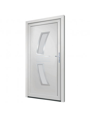 Porta Ingresso Bianca 98x200 cm in PVC