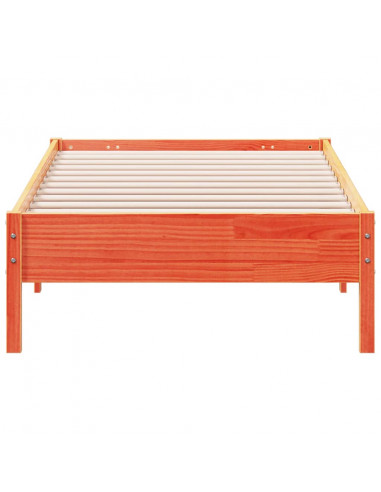 Giroletto Marrone Cera 90x200 cm in Legno Massello di Pino