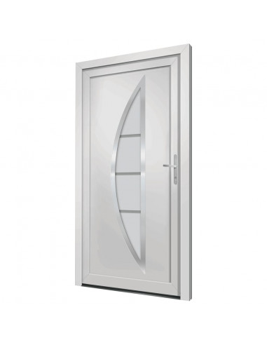 Porta Ingresso Bianca 108x200 cm in PVC