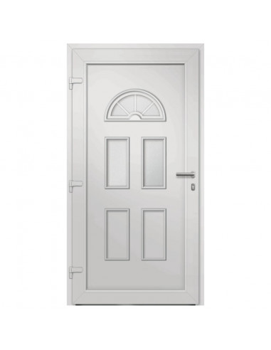 Porta di Ingresso Bianca 110x210 cm