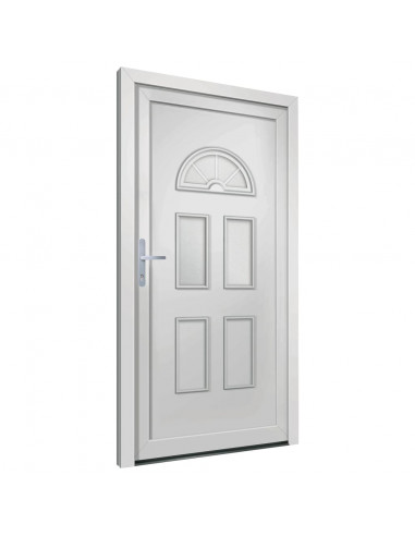 Porta Ingresso Bianca 110x210 cm in PVC