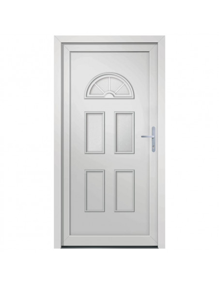 Porta Ingresso Bianca 98x198 cm in PVC