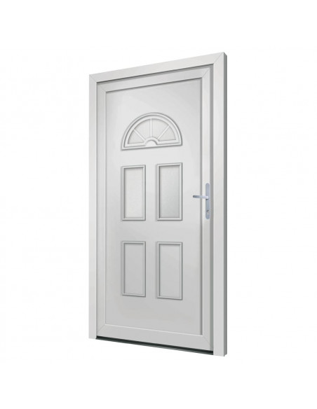 Porta Ingresso Bianca 98x198 cm in PVC