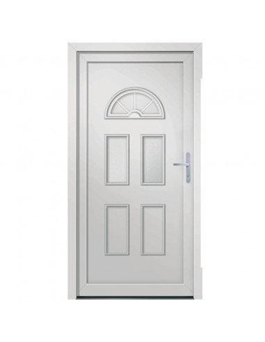 Porta Ingresso Bianca 98x208 cm in PVC