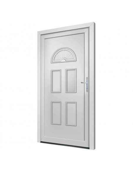 Porta Ingresso Bianca 98x208 cm in PVC