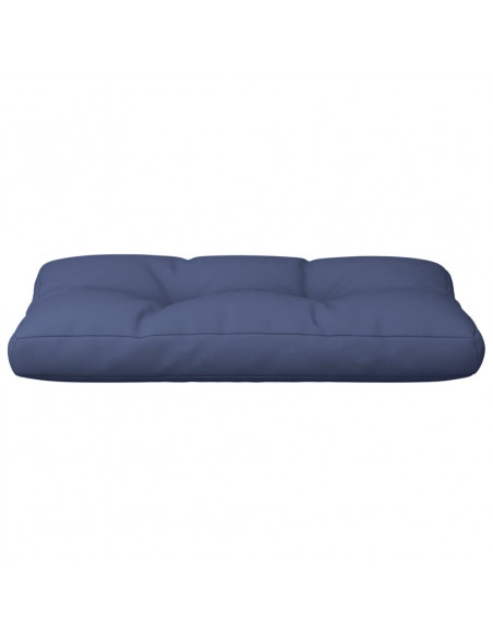 Cuscino per Pallet Blu Marino 70x40x12 cm in Tessuto Oxford
