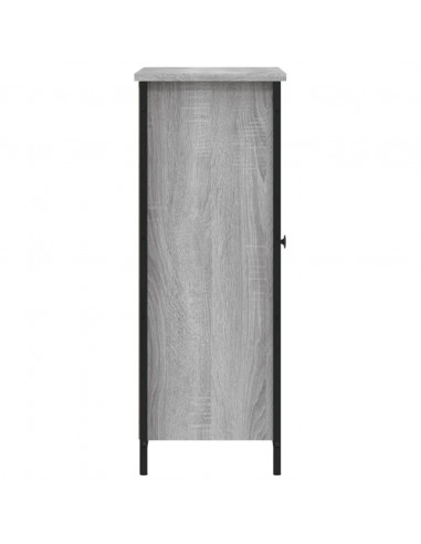 Credenza Grigio Sonoma 70x30x80 cm in Legno Multistrato