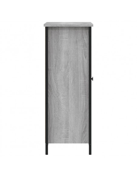 Credenza Grigio Sonoma 70x30x80 cm in Legno Multistrato