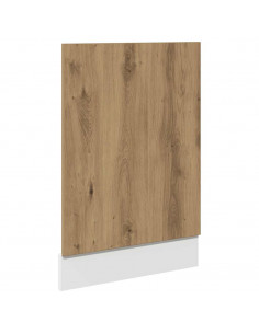 Pannello Lavastoviglie Rovere Artigianale 45x3x67 cm 2