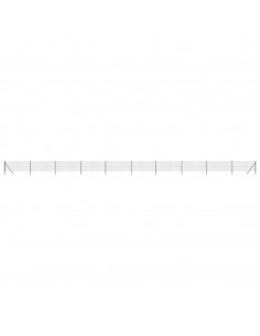 Recinzione Metallica Antracite 1,1x25 m in Acciaio Zincato 2