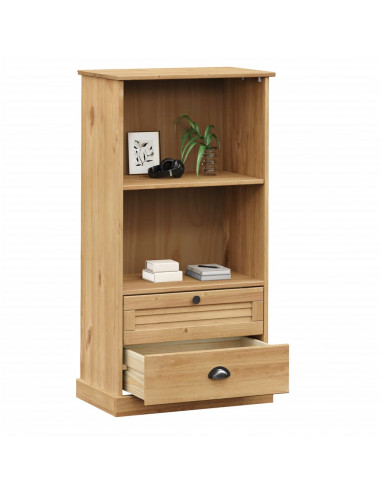 Libreria VIGO 60x35x114,5 cm in Legno Massello di Pino