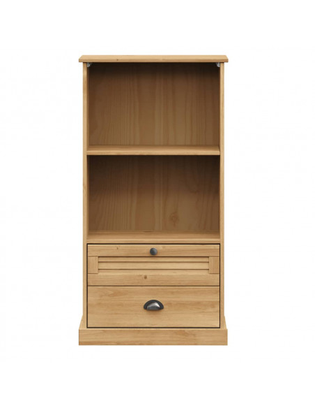 Libreria VIGO 60x35x114,5 cm in Legno Massello di Pino