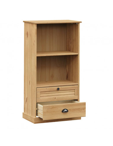 Libreria VIGO 60x35x114,5 cm in Legno Massello di Pino