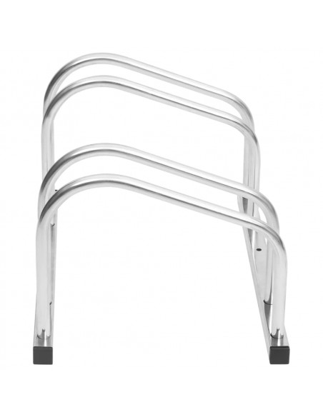 Portabici per 2 Biciclette Acciaio Zincato